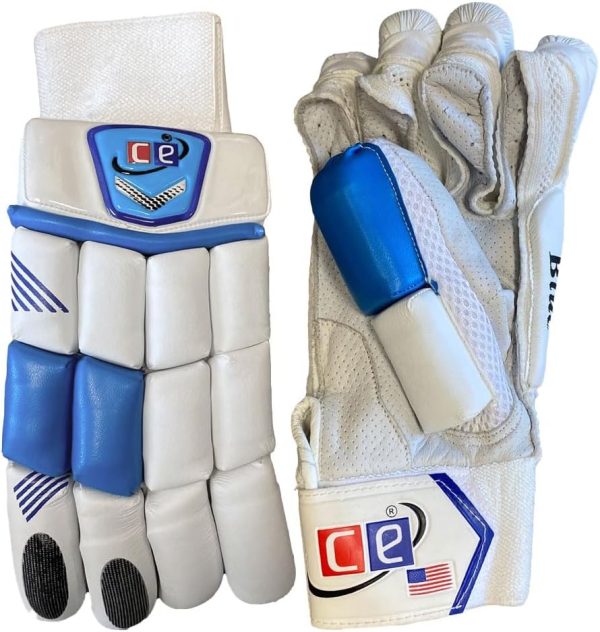 Cricket Batting Pads Legguards Ambidextrous & Gloves Right Handed Left Handed Mens Size - Image 8