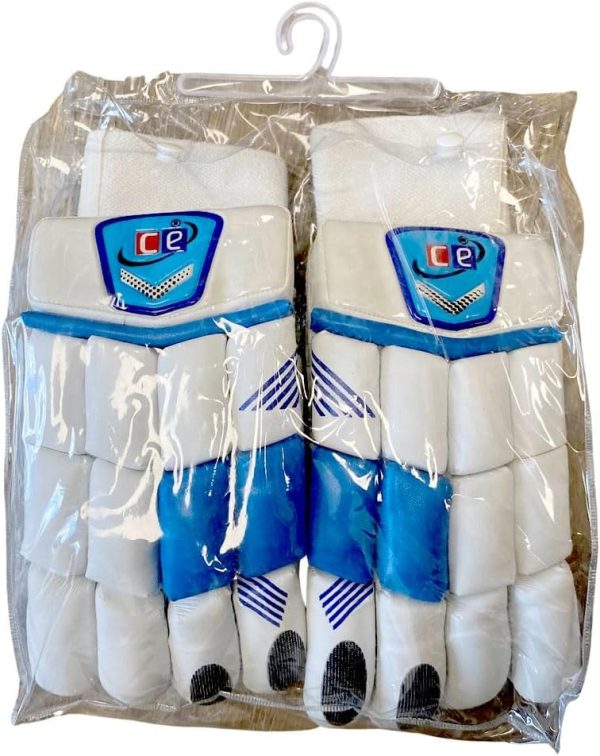 Cricket Batting Pads Legguards Ambidextrous & Gloves Right Handed Left Handed Mens Size - Image 12