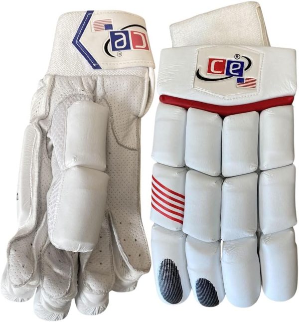Cricket Batting Pads Legguards Ambidextrous & Gloves Right Handed Left Handed Mens Size - Image 13