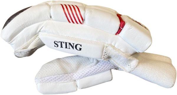Cricket Batting Pads Legguards Ambidextrous & Gloves Right Handed Left Handed Mens Size - Image 16