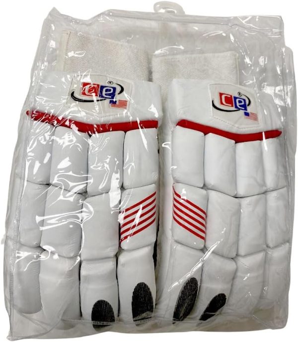 Cricket Batting Pads Legguards Ambidextrous & Gloves Right Handed Left Handed Mens Size - Image 18