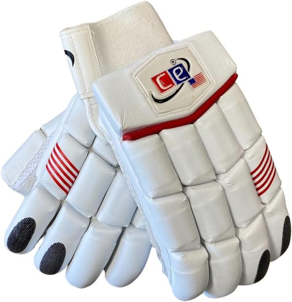 Cricket Batting Pads Legguards Ambidextrous & Gloves Right Handed Left Handed Mens Size - Image 23