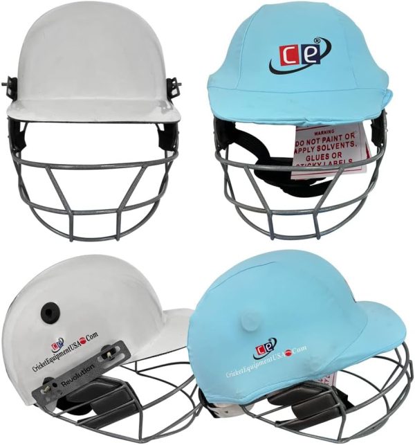 Cricket Helmet Choice of Multicolor Helmets Covers Adjustable Men - Image 6