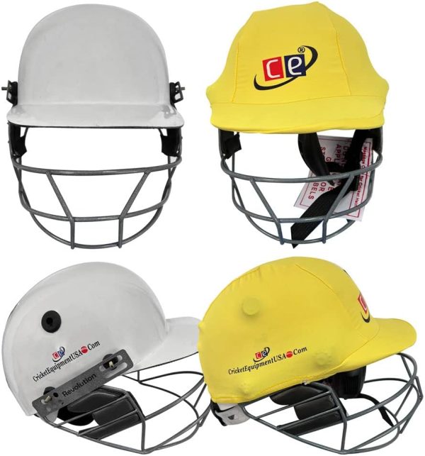Cricket Helmet Choice of Multicolor Helmets Covers Adjustable Men - Image 45