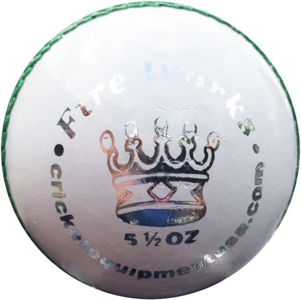 CE Cricket Balls White Red Pink T20 ODI Cricket Matches Tournaments Practice - Image 3
