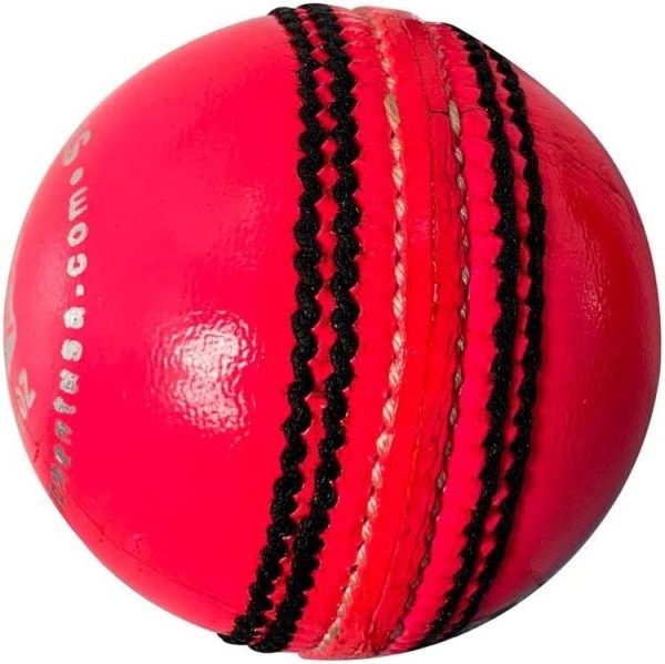 CE Cricket Balls White Red Pink T20 ODI Cricket Matches Tournaments Practice - Image 10