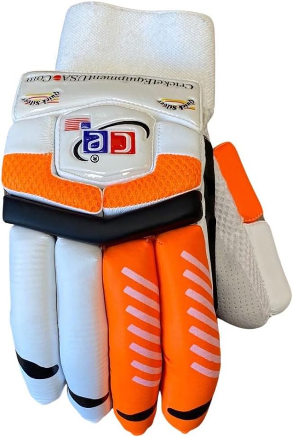 Cricket Batting Pads Legguards Ambidextrous & Gloves Right Handed Left Handed Mens Size - Image 3