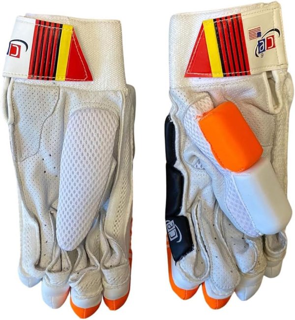 Cricket Batting Pads Legguards Ambidextrous & Gloves Right Handed Left Handed Mens Size - Image 7