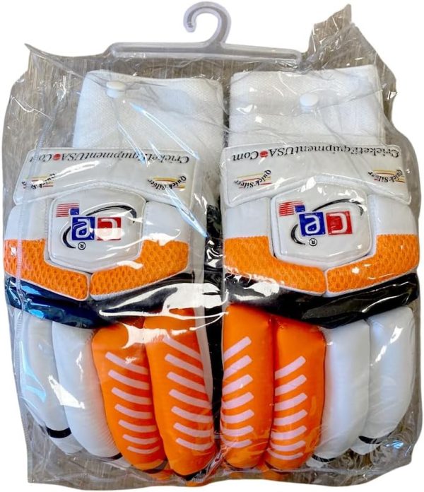 Cricket Batting Pads Legguards Ambidextrous & Gloves Right Handed Left Handed Mens Size - Image 8