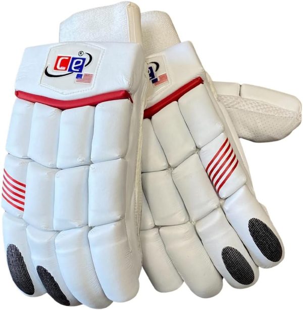 Cricket Batting Pads Legguards Ambidextrous & Gloves Right Handed Left Handed Mens Size - Image 18