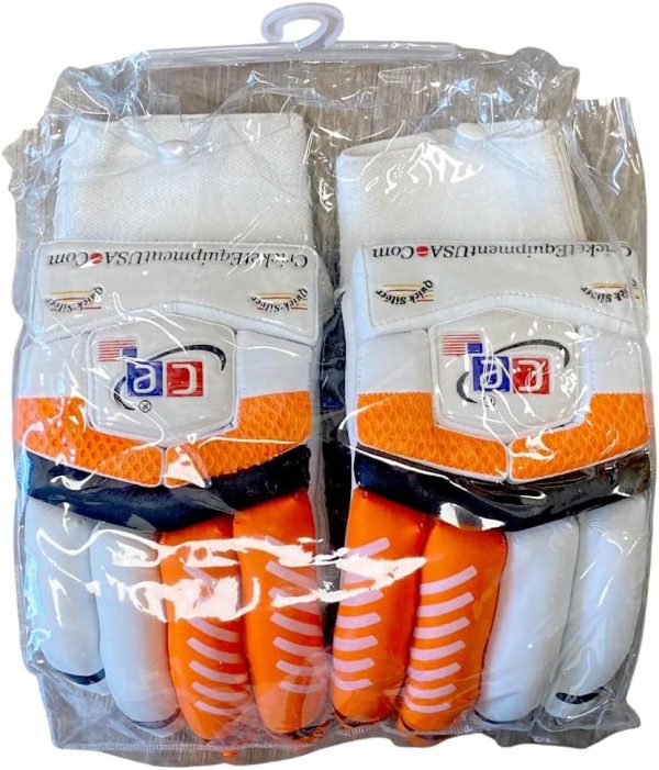 Cricket Batting Pads Legguards Ambidextrous & Gloves Right Handed Left Handed Mens Size - Image 30