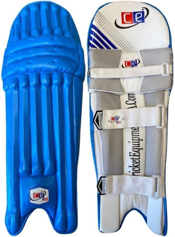 Cricket Batting Pads Legguards Ambidextrous & Gloves Right Handed Left Handed Mens Size - Image 31