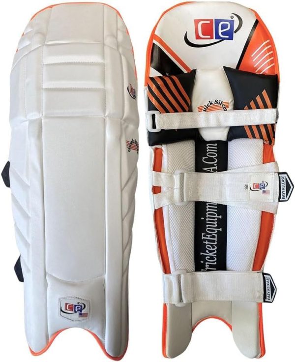 Cricket Batting Pads Legguards Ambidextrous & Gloves Right Handed Left Handed Mens Size - Image 37